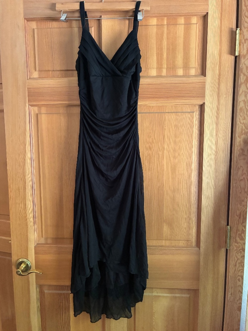 chiffon midi dress
